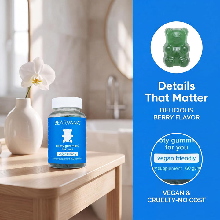 BEARVANA Gummies for You Herbal Blue - Suplemento para mujeres - De...