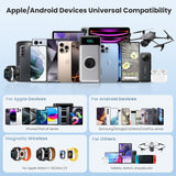 Cargador portátil 5 en 1 para iPhone, banco de energía de 40800 mAh...