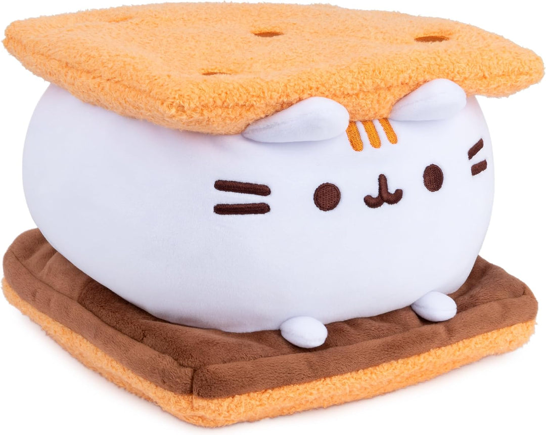 GUND Pusheen S\u2019mores Squisheen de peluche, animal de juguete p...