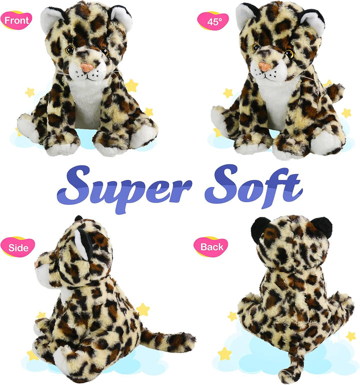 BSTAOFY León de peluche de 10\u2019\u2019 con luces LED, juguete de...