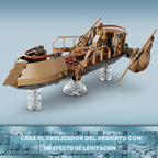 LEGO Star Wars: Return of the Jedi Desert Skiff & Sarlacc Pit, juego de construcción de vehículos con minifigura Nien Nunb del 25 aniversario, juguete coleccionable para fanáticos de Star Wars, regalo