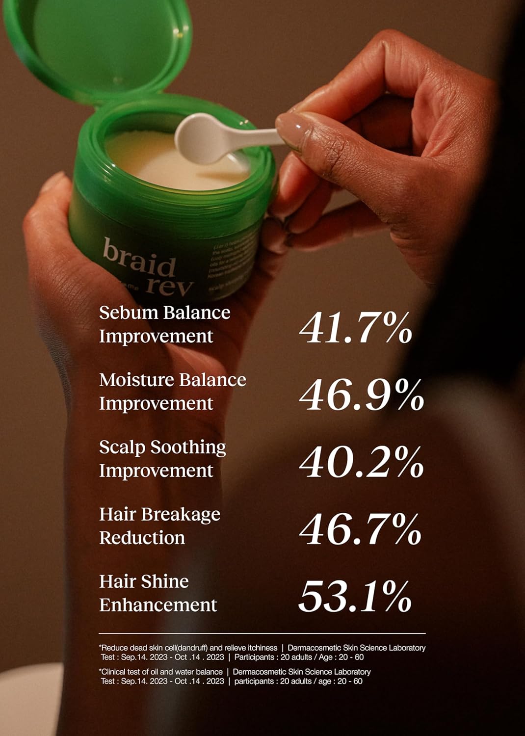 Bephor Braid Rev Scalp - Bálsamo de aceite para dormir, tratamiento...