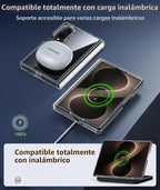 FNTCASE Funda transparente para Samsung Galaxy Z-Fold-8, protección