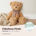 Bearington Theodore - Oso de peluche suave de 17 pulgadas con piel esponjosa y diseño abrazable, adorable regalo clásico para niños, niños pequeños y amantes de los animales