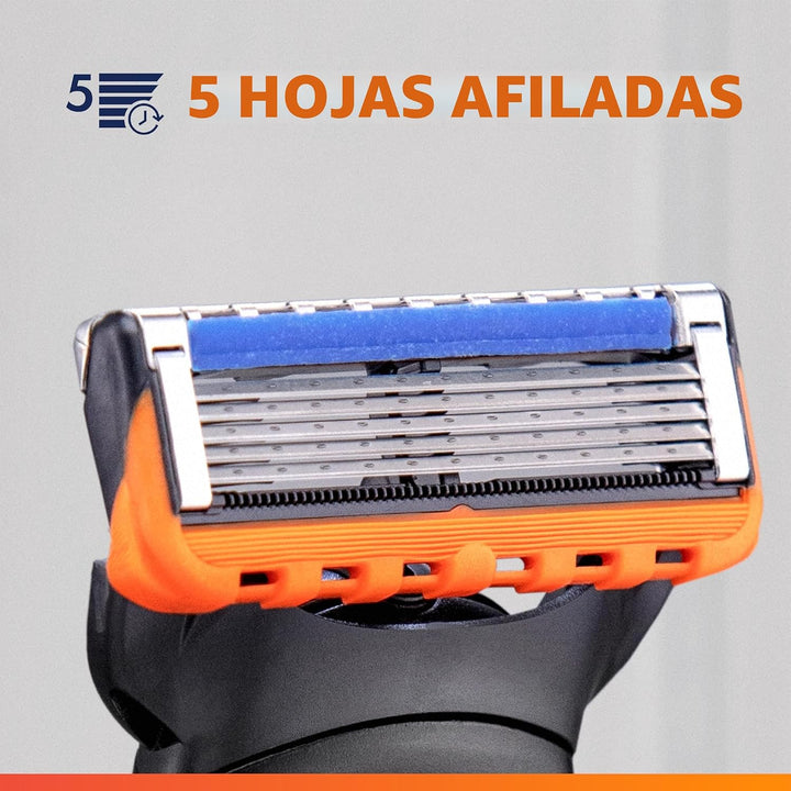 Gillette Fusion5 Power Razor para hombres, 1 mango de maquinilla de...