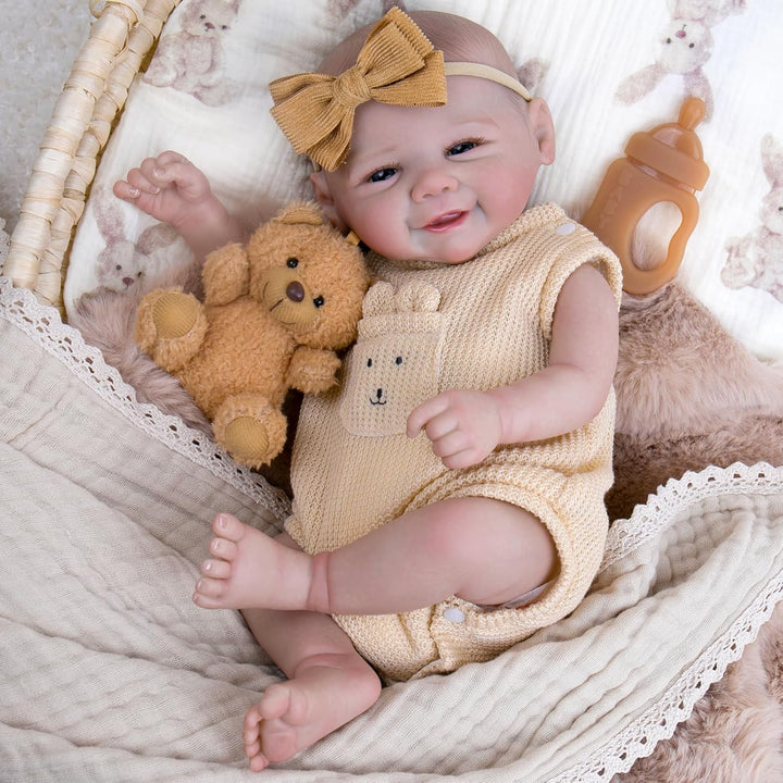 Aori Muñecas Bebé Reborn Realistas - Niña Recién Nacida Realista de...