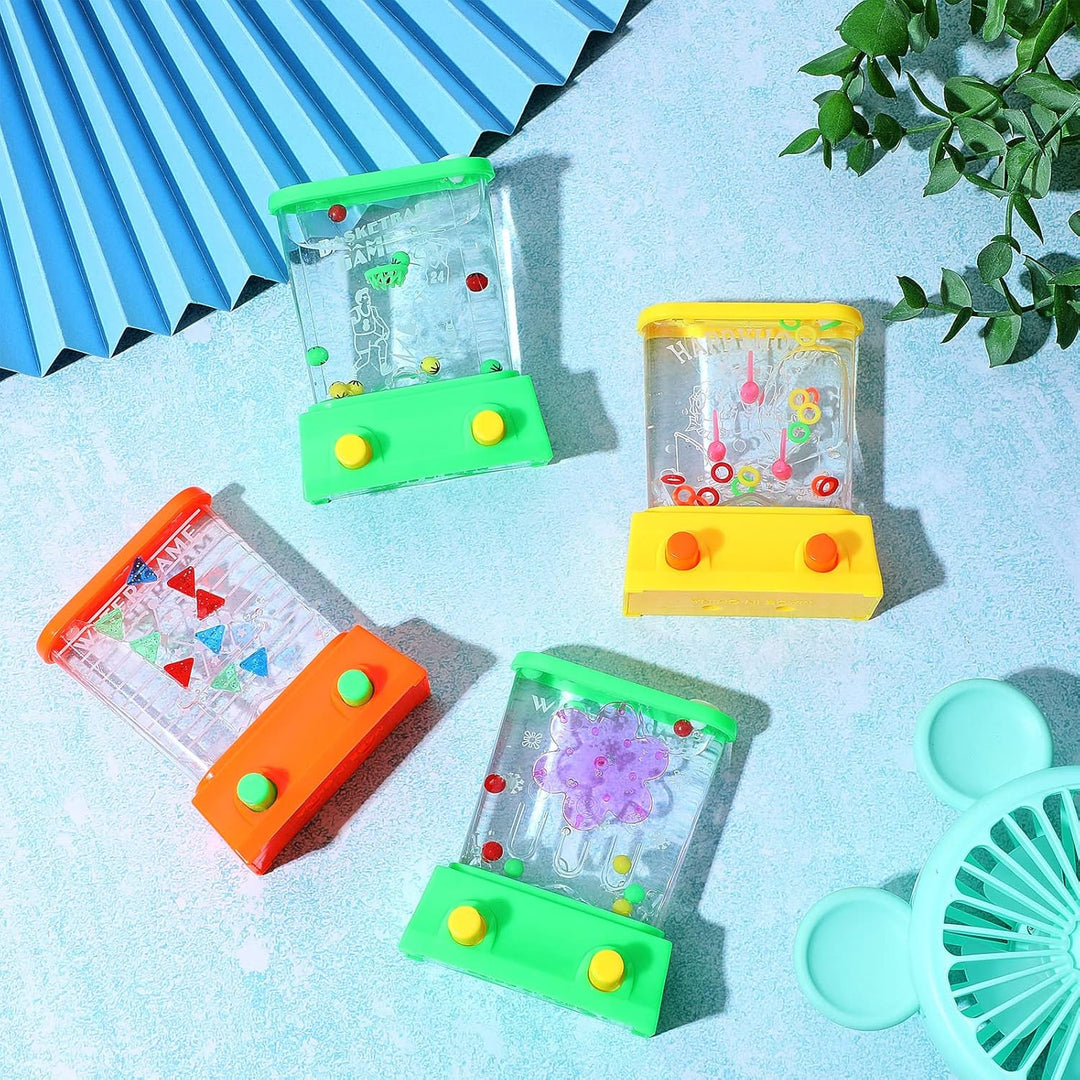 Lewtemi 32 anillos de agua de mano, juego de agua, arcade, mini ani...