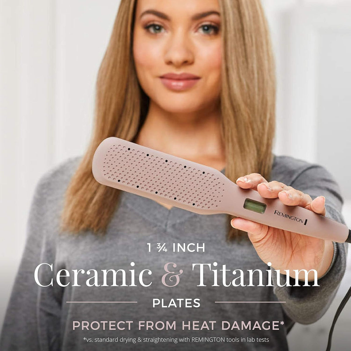 Remington Wet2Straight - Plancha de pelo \/ plancha plana, 450°F de...