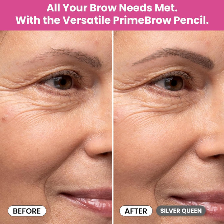 Prime Prometics Lápiz PrimeBrow para Mujeres Maduras \u2013 Punta U...
