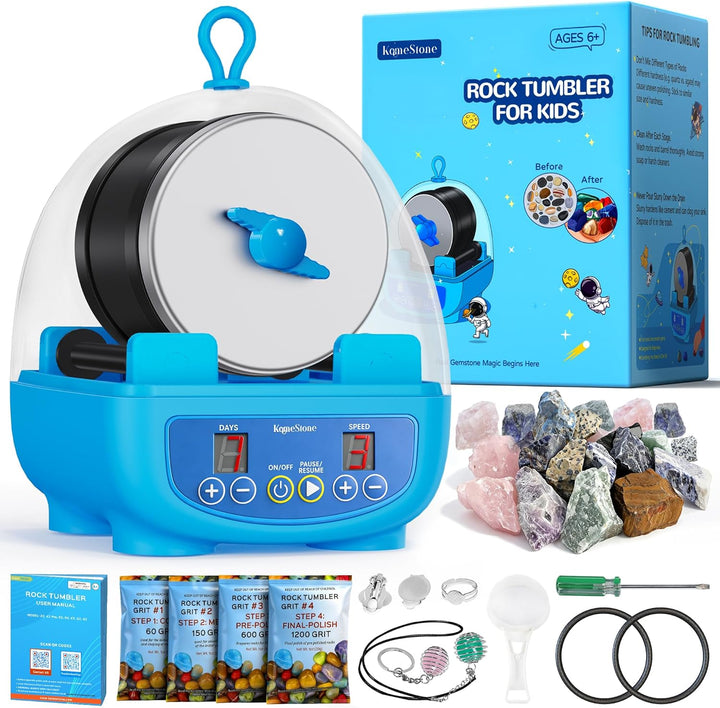 KomeStone Vaso de roca para niños y principiantes kit de