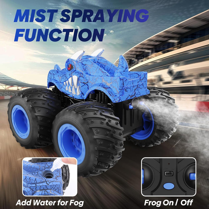 BAODLON Coche Monstruo de Control Remoto, Camiones Monstruo RC de 2...