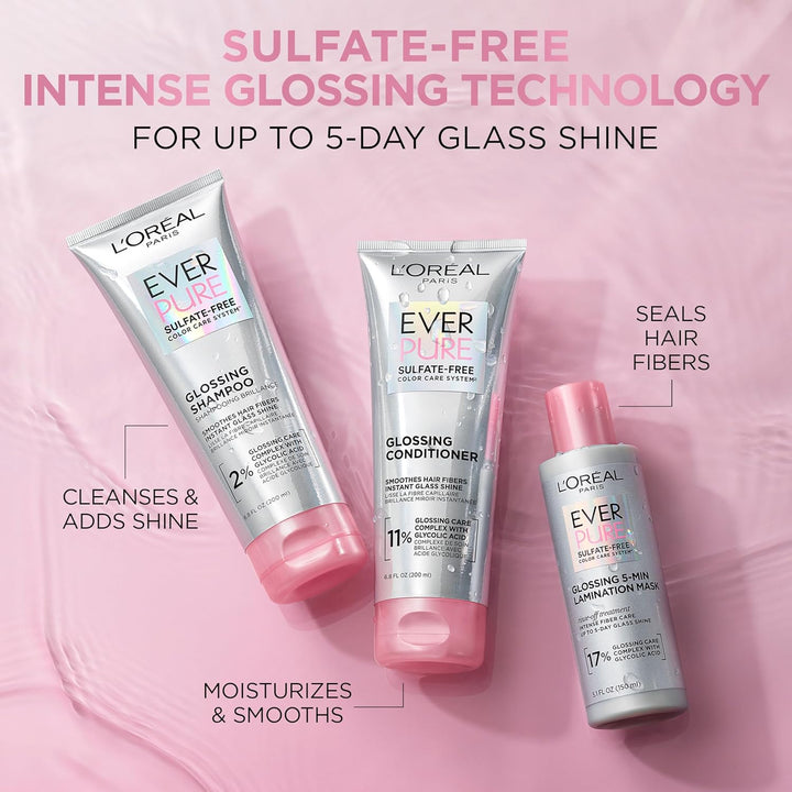 L'Oreal Paris Set de Champú y Acondicionador Libre de Sulfatos...