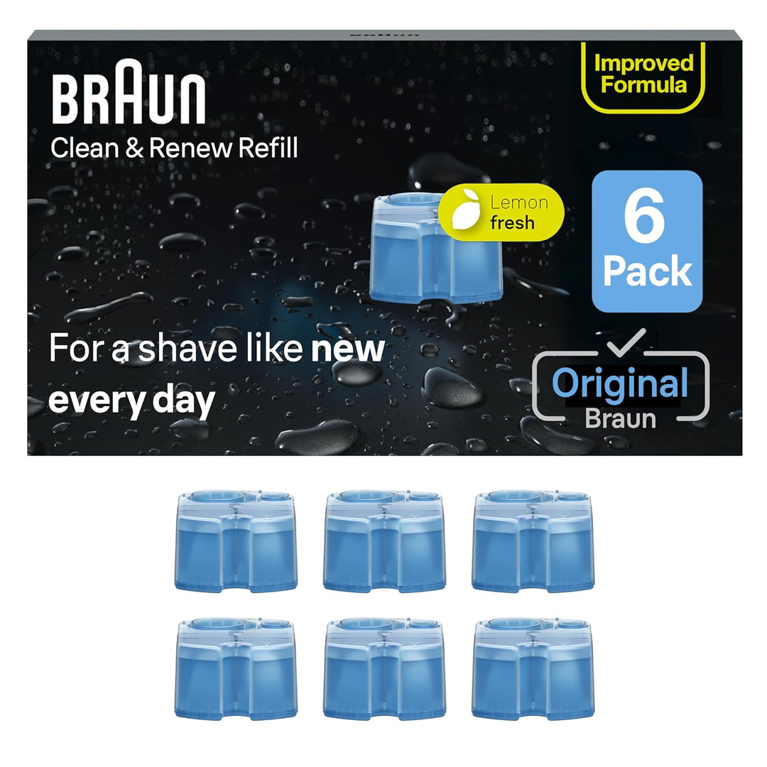 Braun Clean Renew Cartuchos de recambio CCR solución