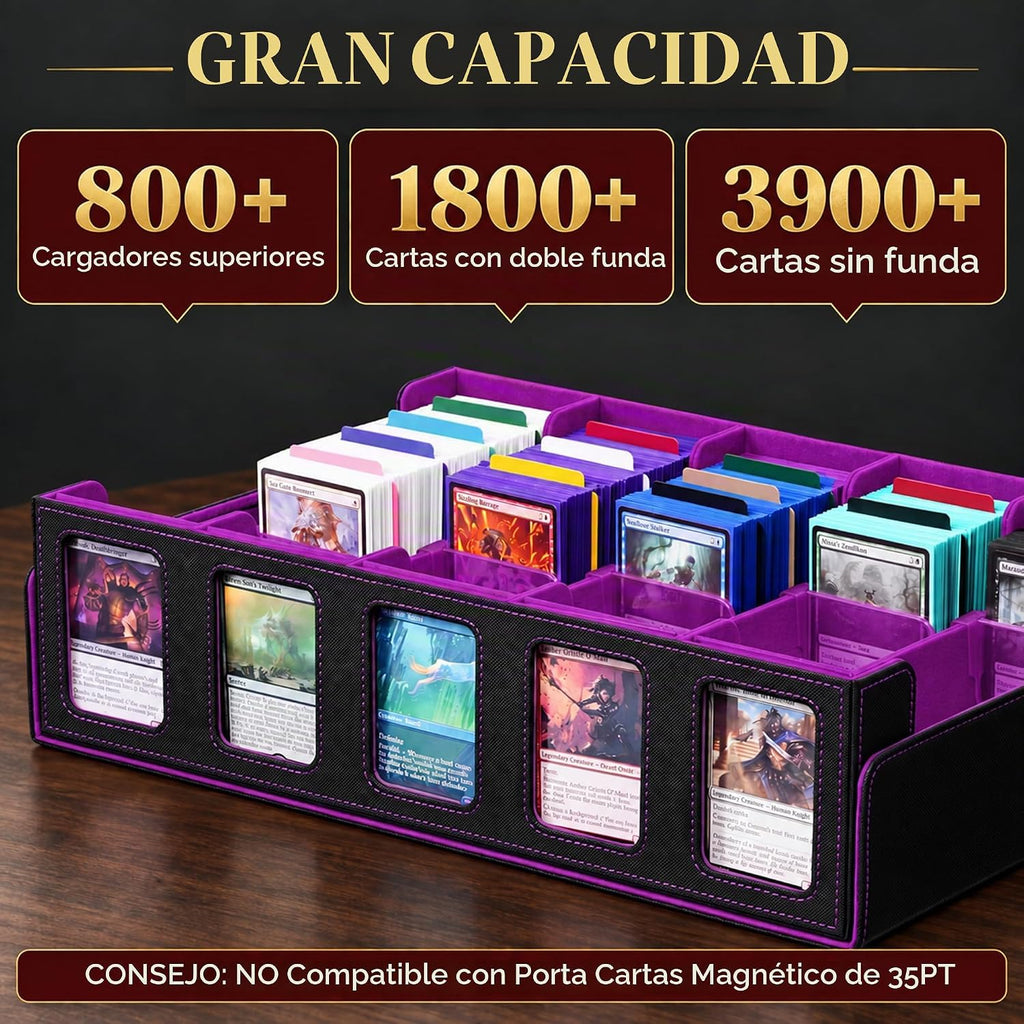 Kabinka Caja de almacenamiento de tarjetas comerciales de 5 filas 3900+ con