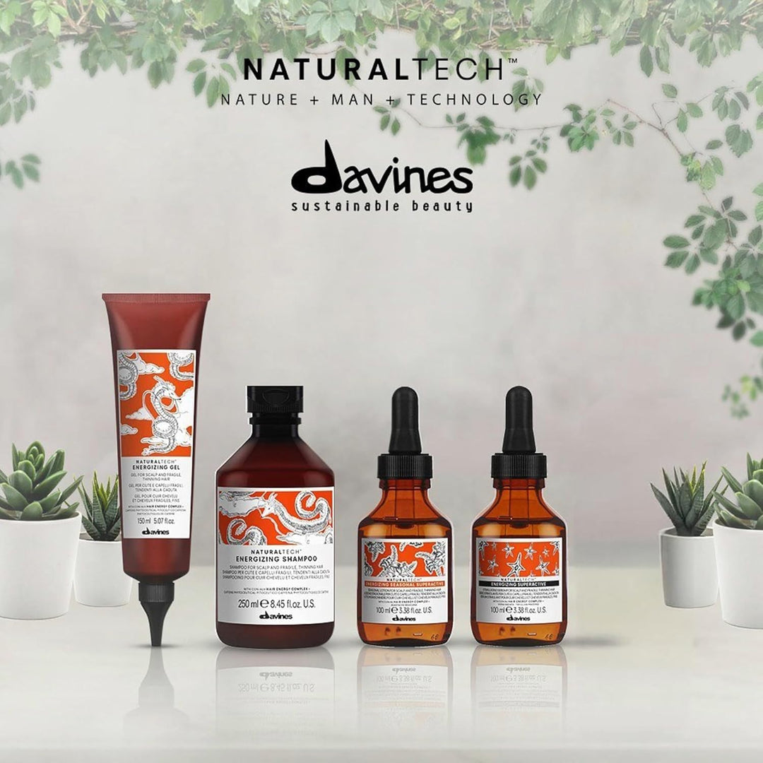Davines Naturaltech - Gel energizante, revitaliza el cabello fino y...