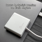 j5create Adaptador USB a HDMI – Cable dual HDMI USB 3.0 para varios monitores | 4K + 1080p | Compatible con Windows y macOS (JUA365)