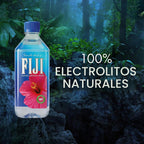 Agua Artesiana Natural Fiji, 16.9 onzas, paquete de 24 botellas