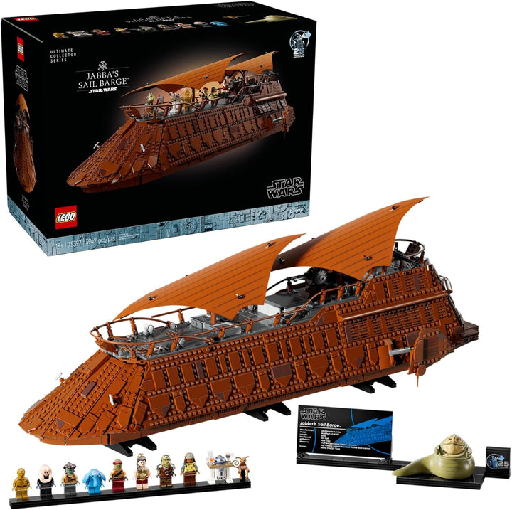 LEGO Star Wars Jabba - Juego de construcción de barcazas