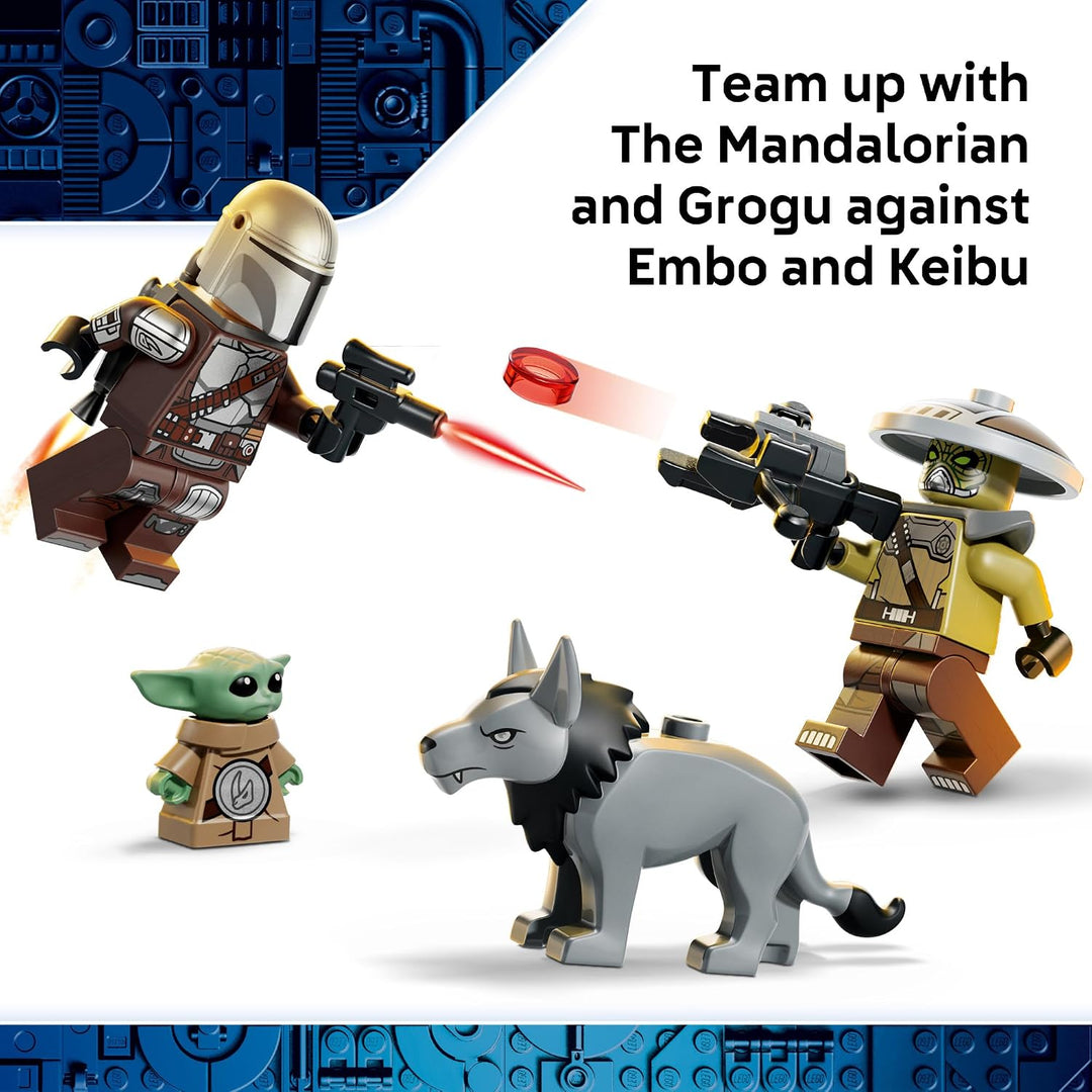 LEGO Star Wars Enfrentamiento de droides centinela del Palacio Hutt...