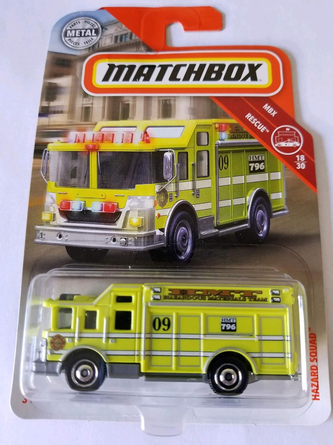 Matchbox 2018 MBX Rescue 18/30 - Escuadrón de Peligros