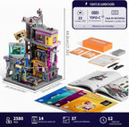 Lumibricks Cyberpunk Game Stack Lighting-Building-Bricks Set - 2580 Pcs