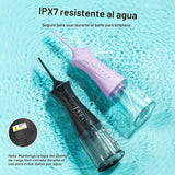 COSLUS Paquete de 2 Irrigadores Dentales: Conjunto de Irrigador Den...