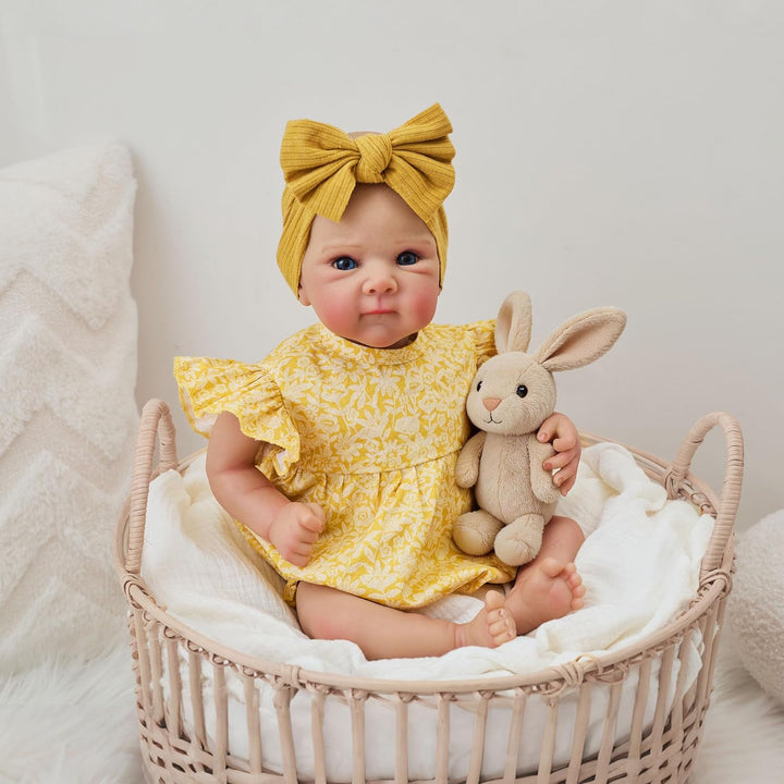 FOCKOF Muñecas realistas de bebé Reborn de 18 pulgadas, muñeca de b...