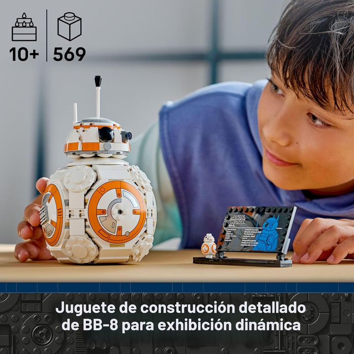 LEGO Star Wars BB-8 Astromech Droid Juguete de construcción para ni...