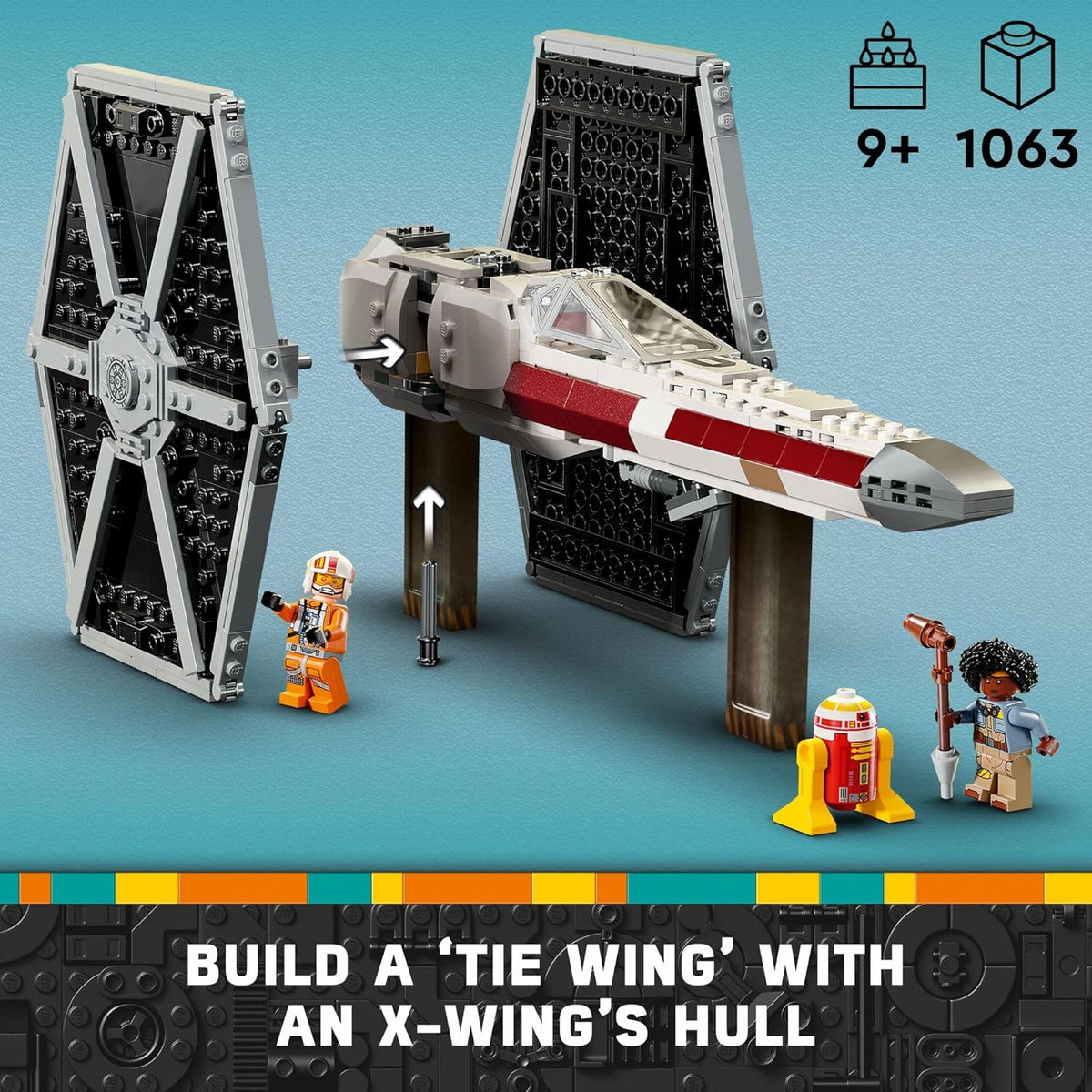 LEGO Star Wars TIE Fighter & X-Wing Mash-Up