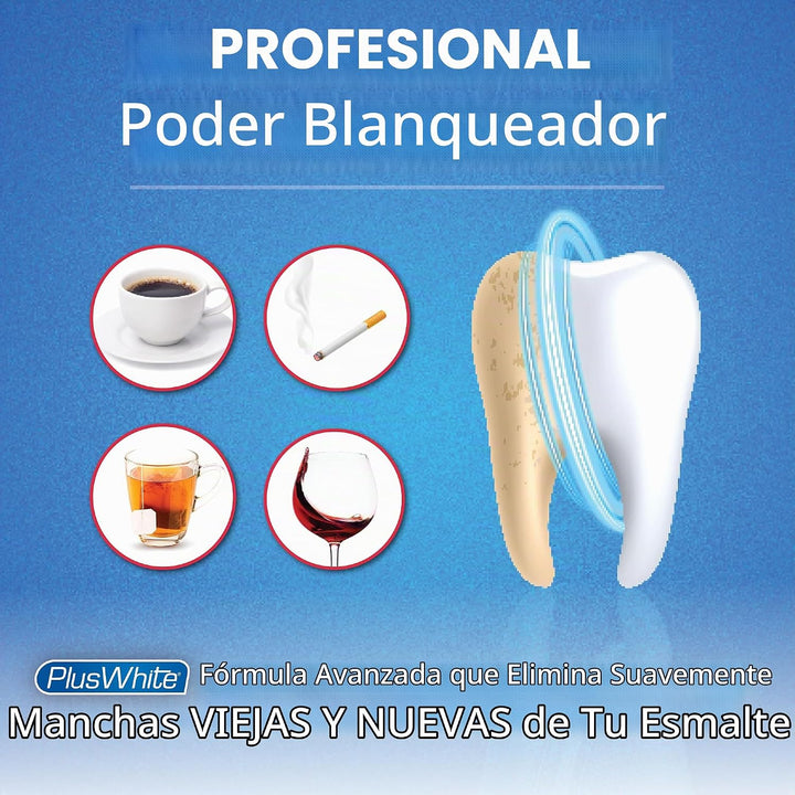 Plus White Gel de blanqueamiento rápido, funciona en 5 minutos, bla...