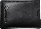 Cartera minimalista delgada para hombre, tarjetero de bolsillo frontal