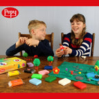 Plastilina - Arcilla de modelado reutilizable y que no se seca, juego de regalo de 24 barras con herramientas de modelado y tutorial, 2 de cada uno de 12 colores, barras de 1.4 oz, perfecta para
