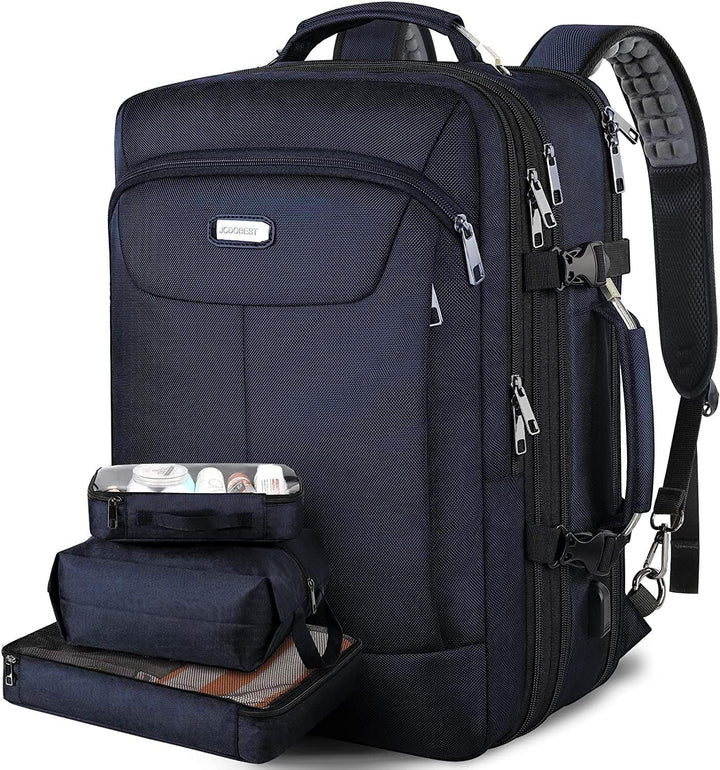VECKUSON 50L Carry-On Backpack - TSA Approved, Expandable to 40L\/5...