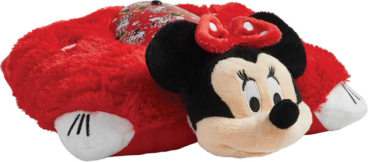 Pillow Pets Disney Minnie Mouse, 11" Sleeptime Lite