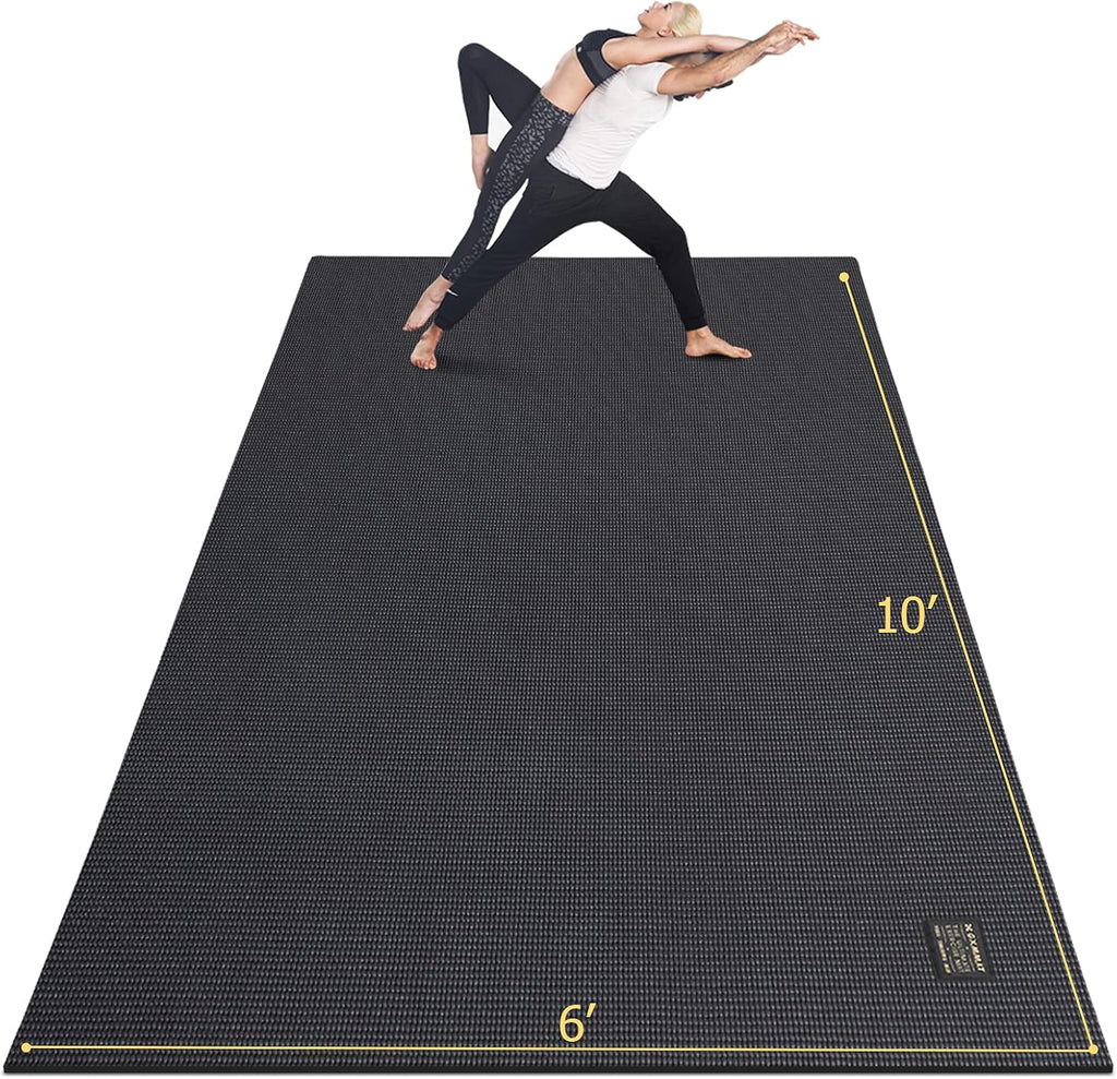 GXMMAT Gran Colchoneta de Yoga 12'x6'/10'x6'/6'x8' (7mm)