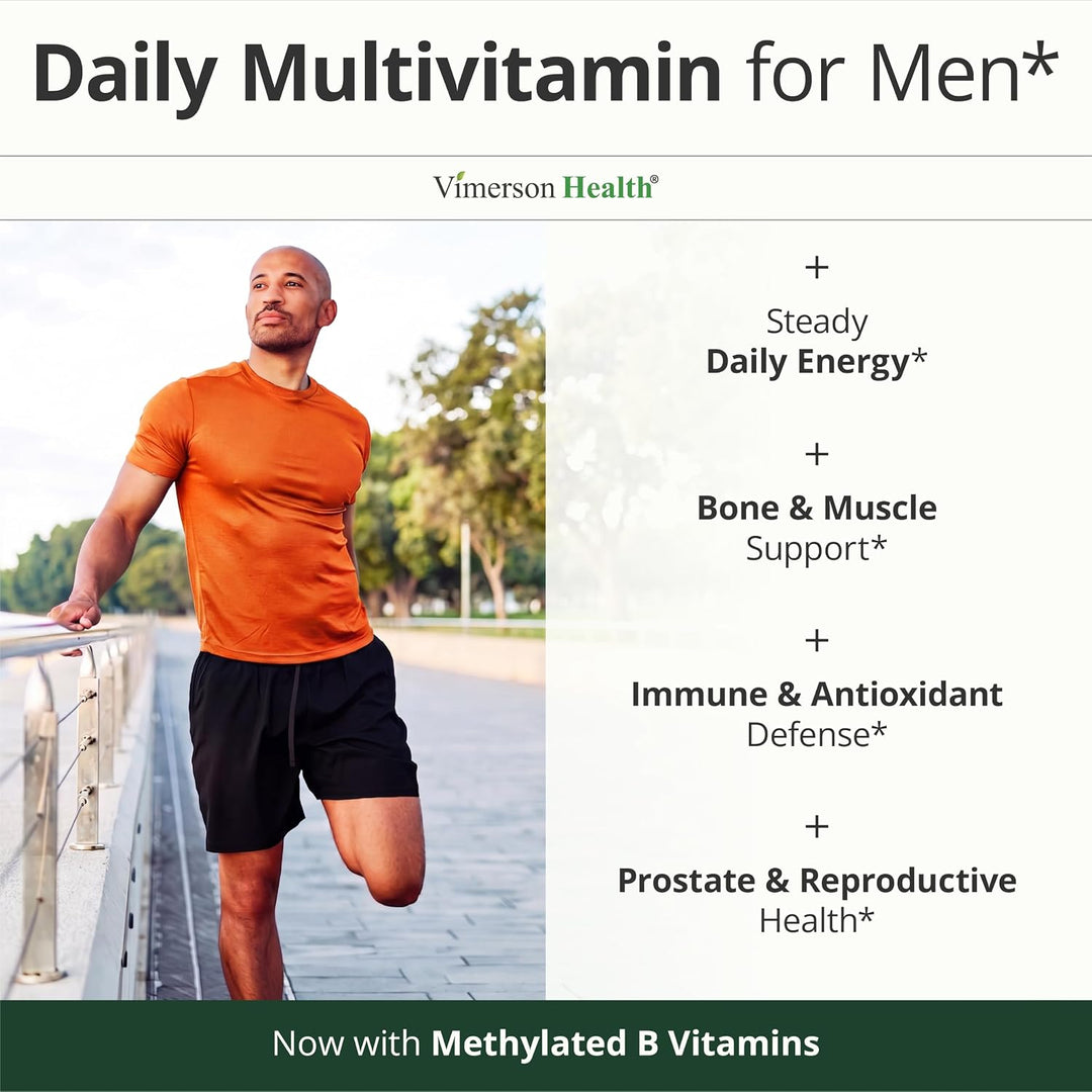 Suplemento multivitamínico multimineral diario para hombres - Vitam...