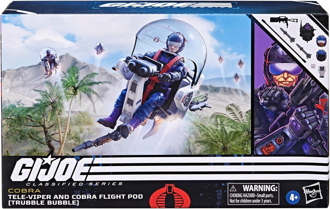 GI Joe Serie clasificada Tele-Viper Cobra Flight Pod