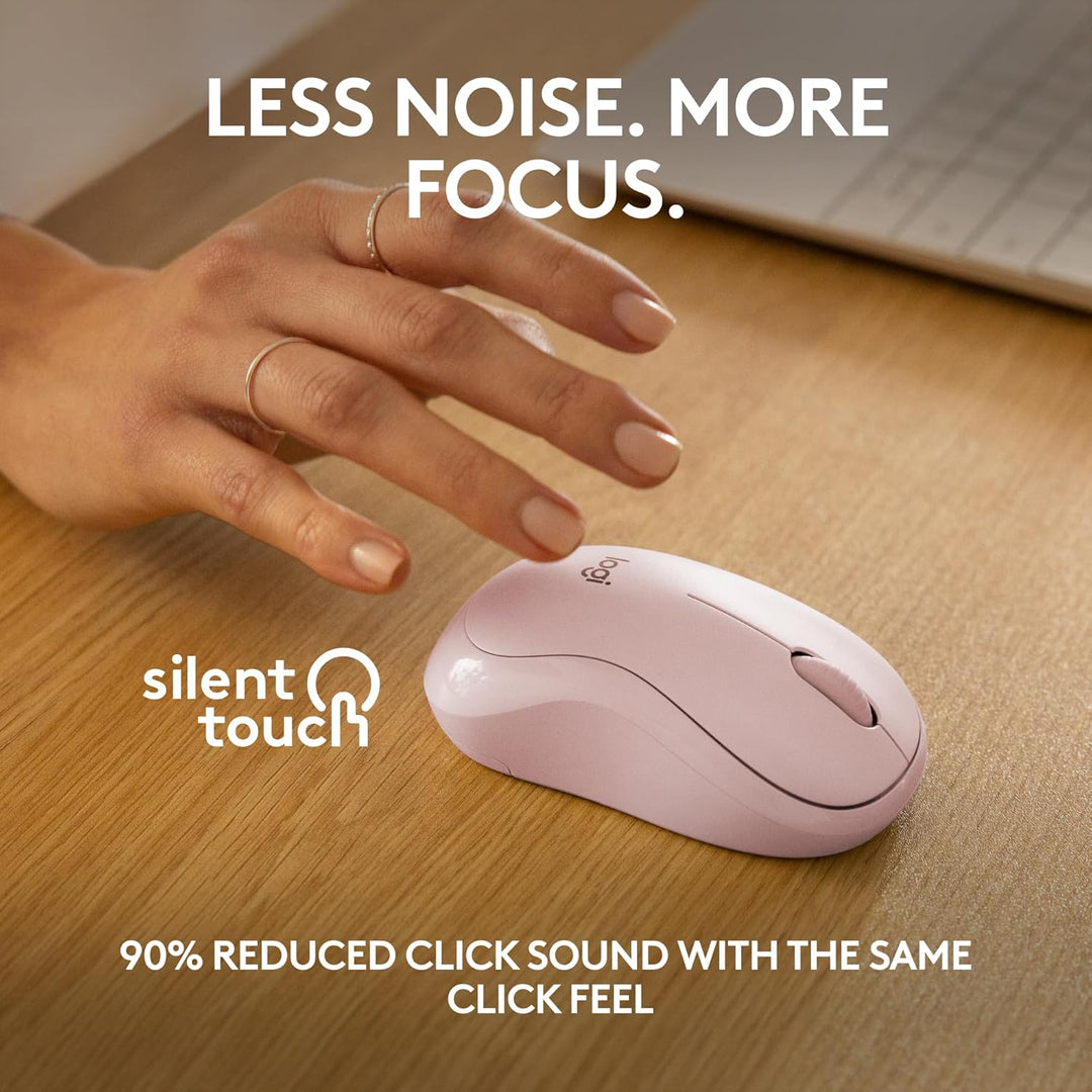 Logitech M240 - Ratón Bluetooth silencioso, inalámbrico, compacto,...