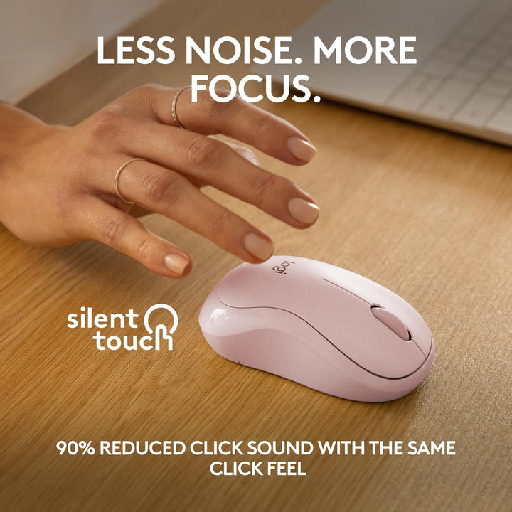 Logitech M240 - Ratón Bluetooth silencioso, inalámbrico, compacto,...