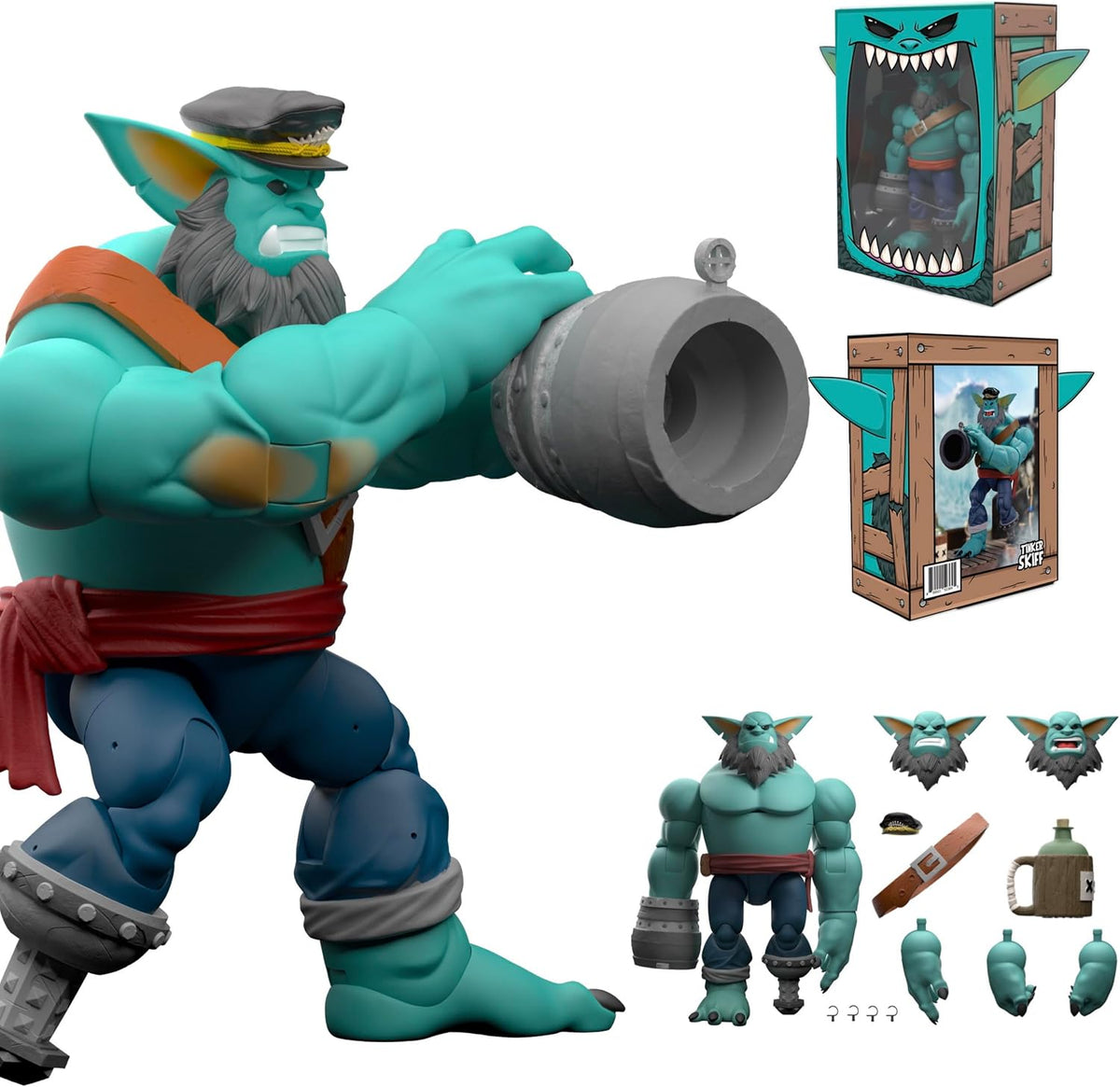 Plunderstrong Tinker Skiff Figura de acción