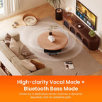 Altavoz inalámbrico de TV 2.4G para personas mayores, altavoz