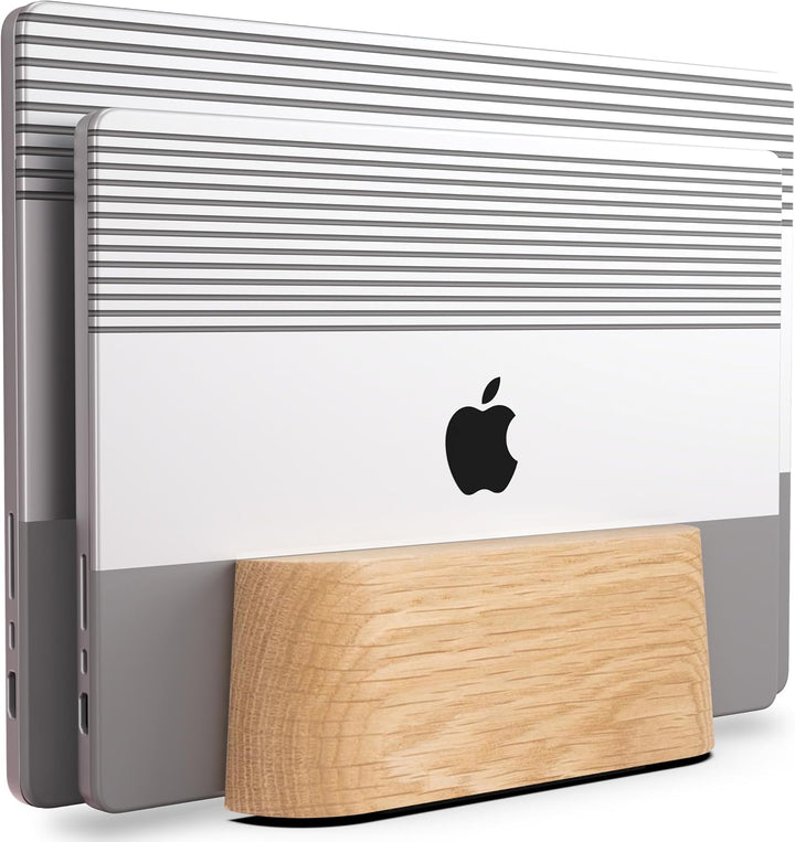 COREMINDED Soporte vertical doble ajustable para computadora portát...
