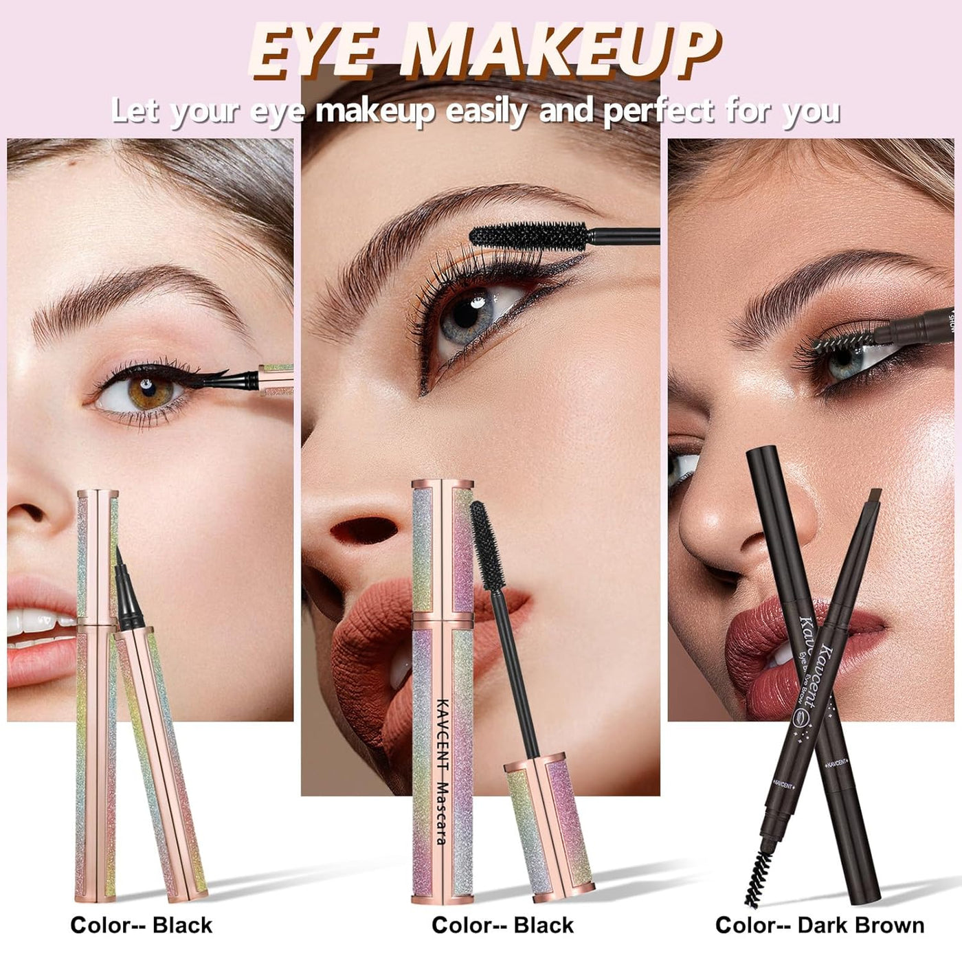 Kit de maquillaje para adolescentes y niñas, kit de maquillaje para...