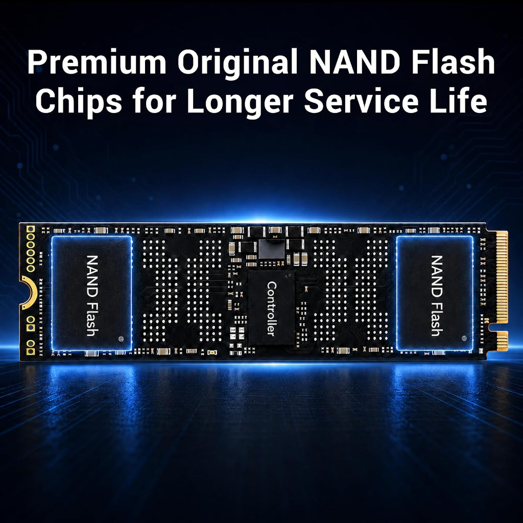 JS990 PRO SSD de 1 TB PCIe Gen4 x4 NVMe M.2 2280, hasta 7400 MB/s
