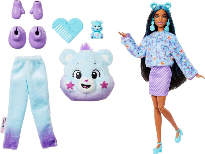 Barbie Cutie Reveal Care Bears - Muñeca y accesorios, serie 2 Dream...