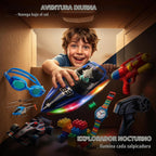 BEZGAR 2 paquetes de 10 pulgadas 15 KPH Fast RC Shark Barcos para niños