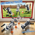 Smart Robot Stunt - Juguetes interactivos para perros STEM con control remoto y de voz, acciones y programación realistas, diseño duradero para niños, para niños y niñas de 6, 7, 8, 9, 10 años