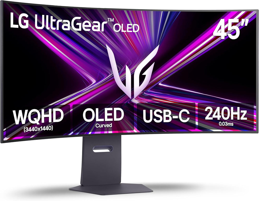 LG 45GX900A-B 45 Pulgadas Ultragear WQHD (3440 x 1440) Monitor Curv...