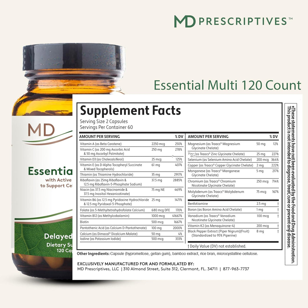 MD Prescriptives - Essential Multi (liberación retardada) - Supleme...