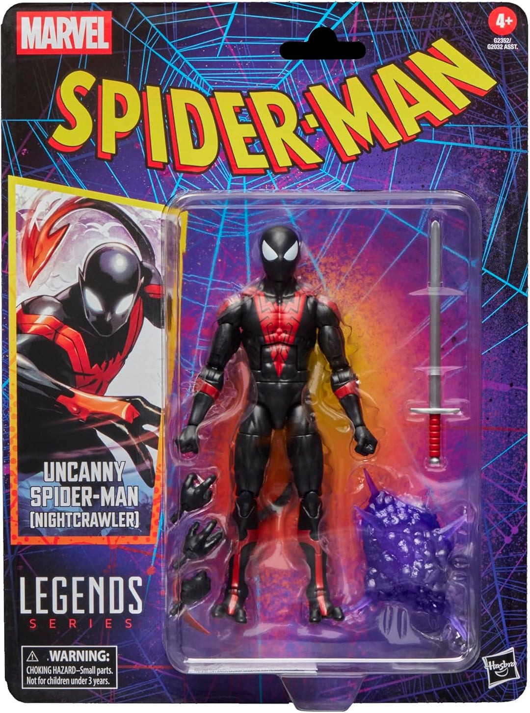 Marvel Legends Series Spider-Man Inusual Figura de acción
